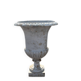 Ancien grand vase jardinière XIXeme Médicis fonte