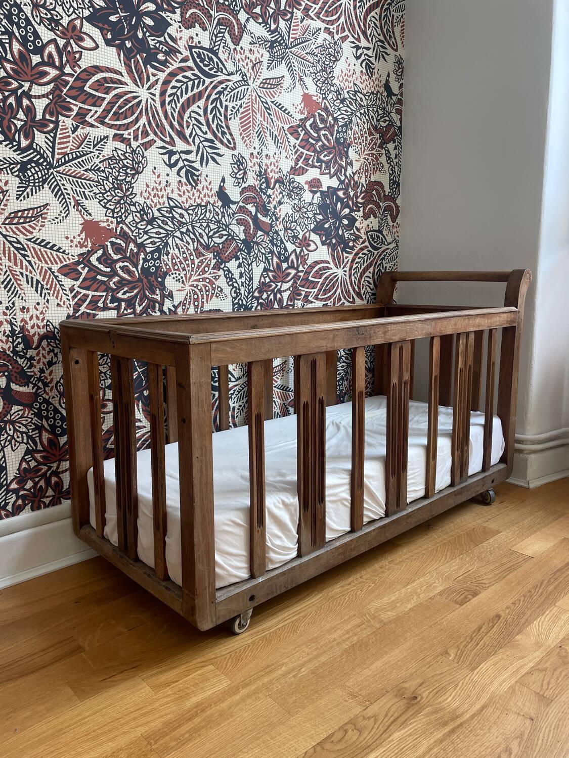 Vintage children's cradle