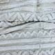 Authentic white Moroccan wool rug size 2/3 m