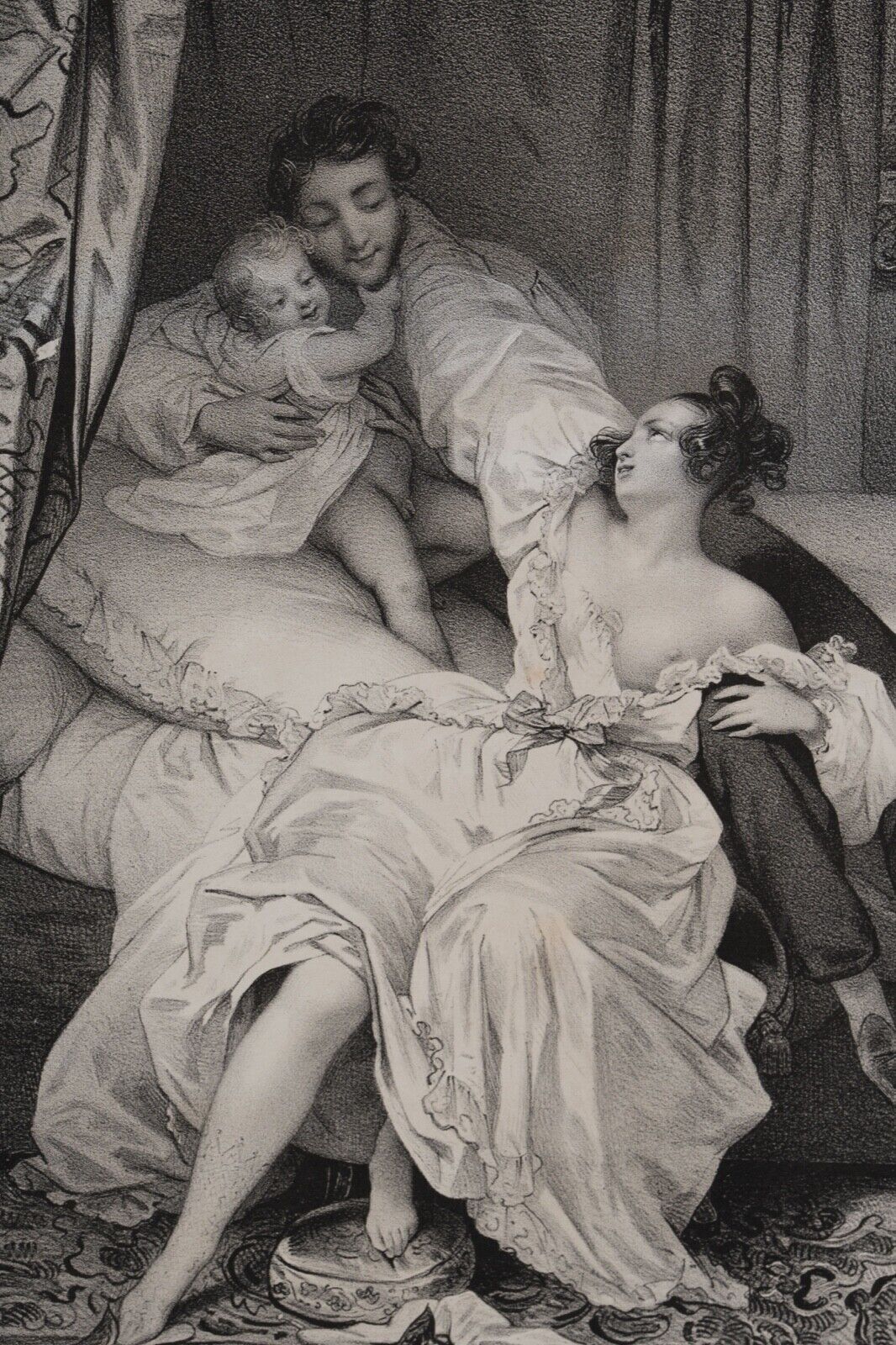 Pair of romantic prints Is he nice like that Maurin Del De Frey