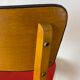 Chaise vintage rouge