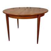 Scandinavian round table with extension