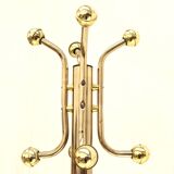 Vintage marble Hollywood Regency coat rack made in the 1970s