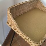 Rattan bedside