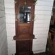 Antique coat rack in solid oak