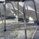 4 chaises en formica