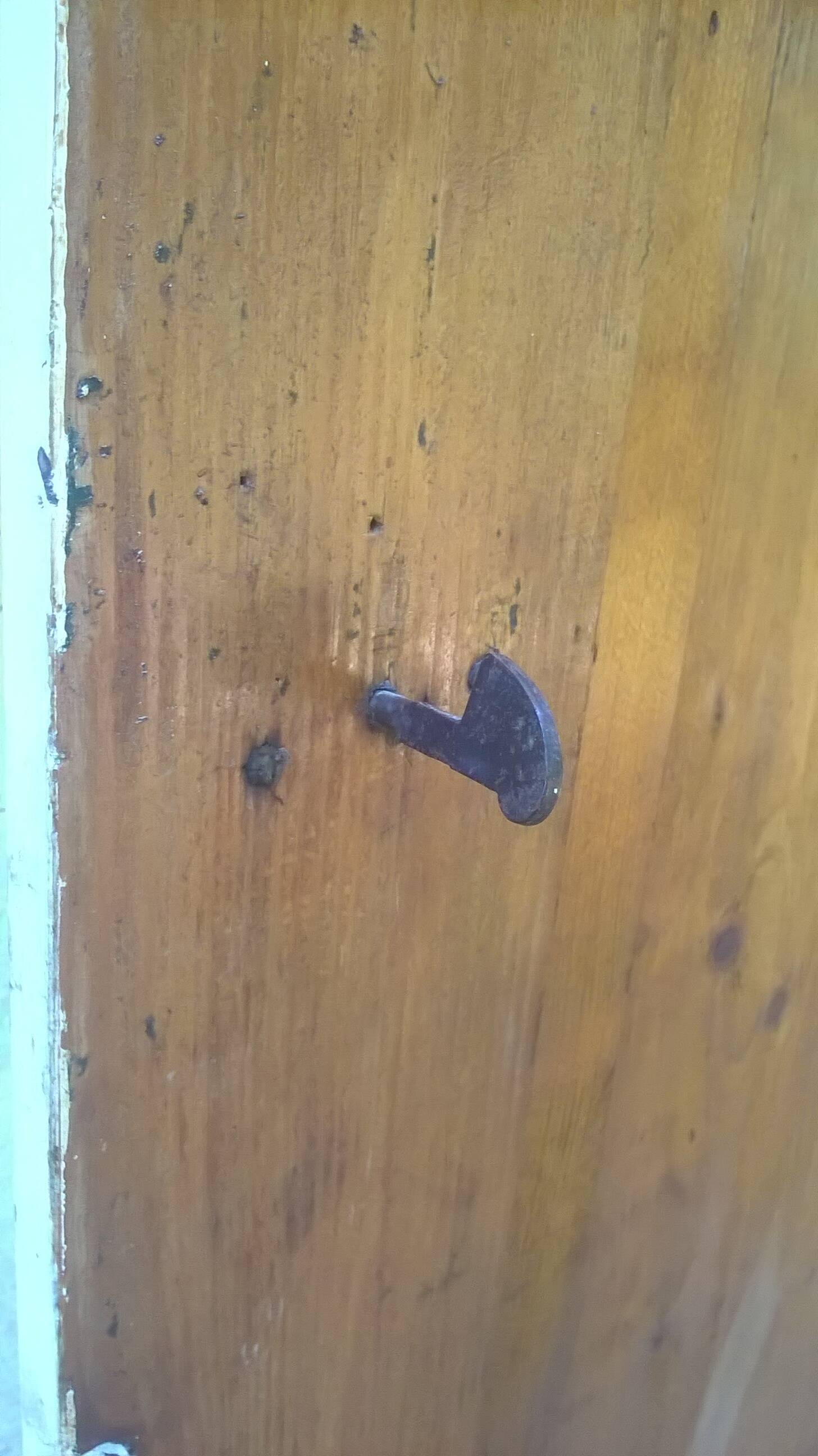 Set of large double doors for old molded cupboards