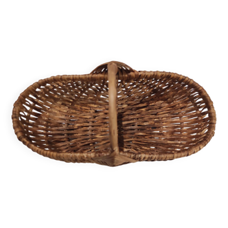 Petit panier ovale Français vintage