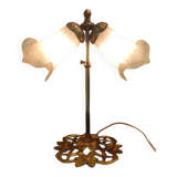 Art Nouveau lamp from Finland, tulips, art from France