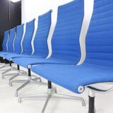 Set of seven office chairs by Charles Eames for Herman Miller Usa design