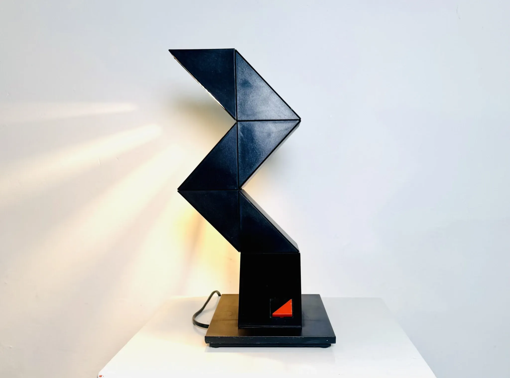 Zig Zag Modular Desk Lamp By Chan Shui For Massive, Belgium 1980S