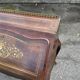 Napoleon III secretary desk in rosewood and brass marquetry