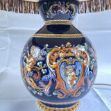 Gien earthen earthenware lamp