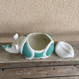 Rare rhinoceros soup tureen statuette