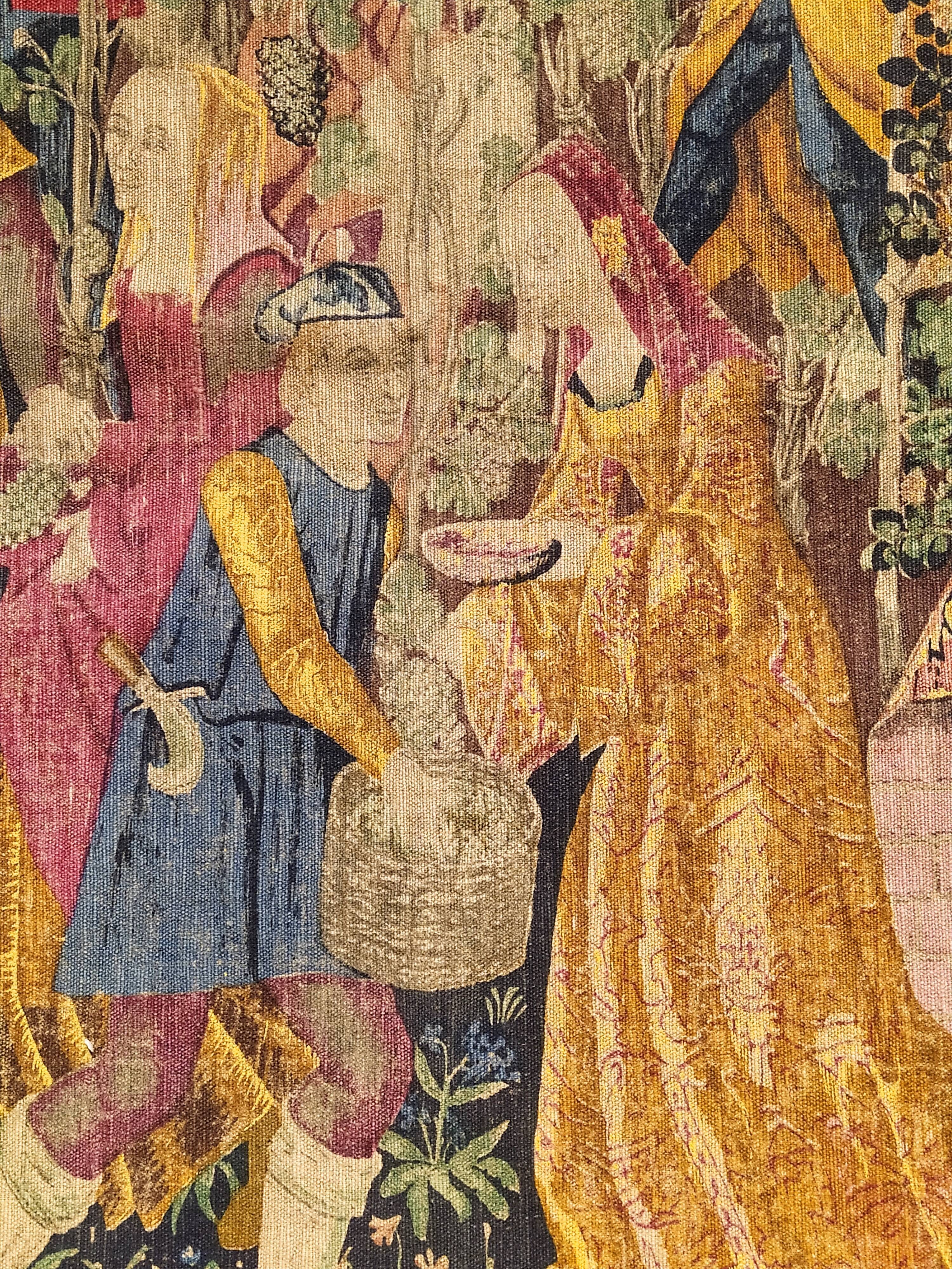 Rambouillet art tapestry the grape harvest