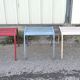 Set of 3 Fermob footrests