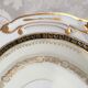Two luxury porcelain service dishes art japan