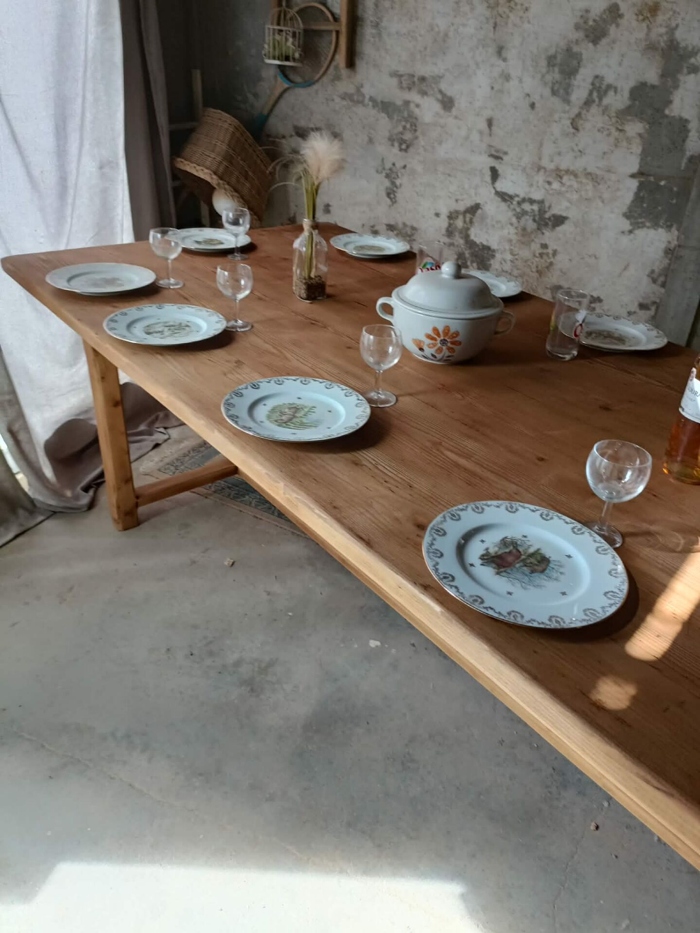 Table de ferme 