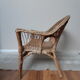 Childrens rattan sofa