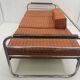 Canapé chrome Bauhaus Robert Slezák années 1940