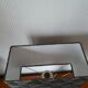 Art Deco lamp with custom rectangular shade