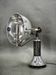 1930s Bauhaus Hanau Quartz Chrome Adjustable Table Lamp, Germany