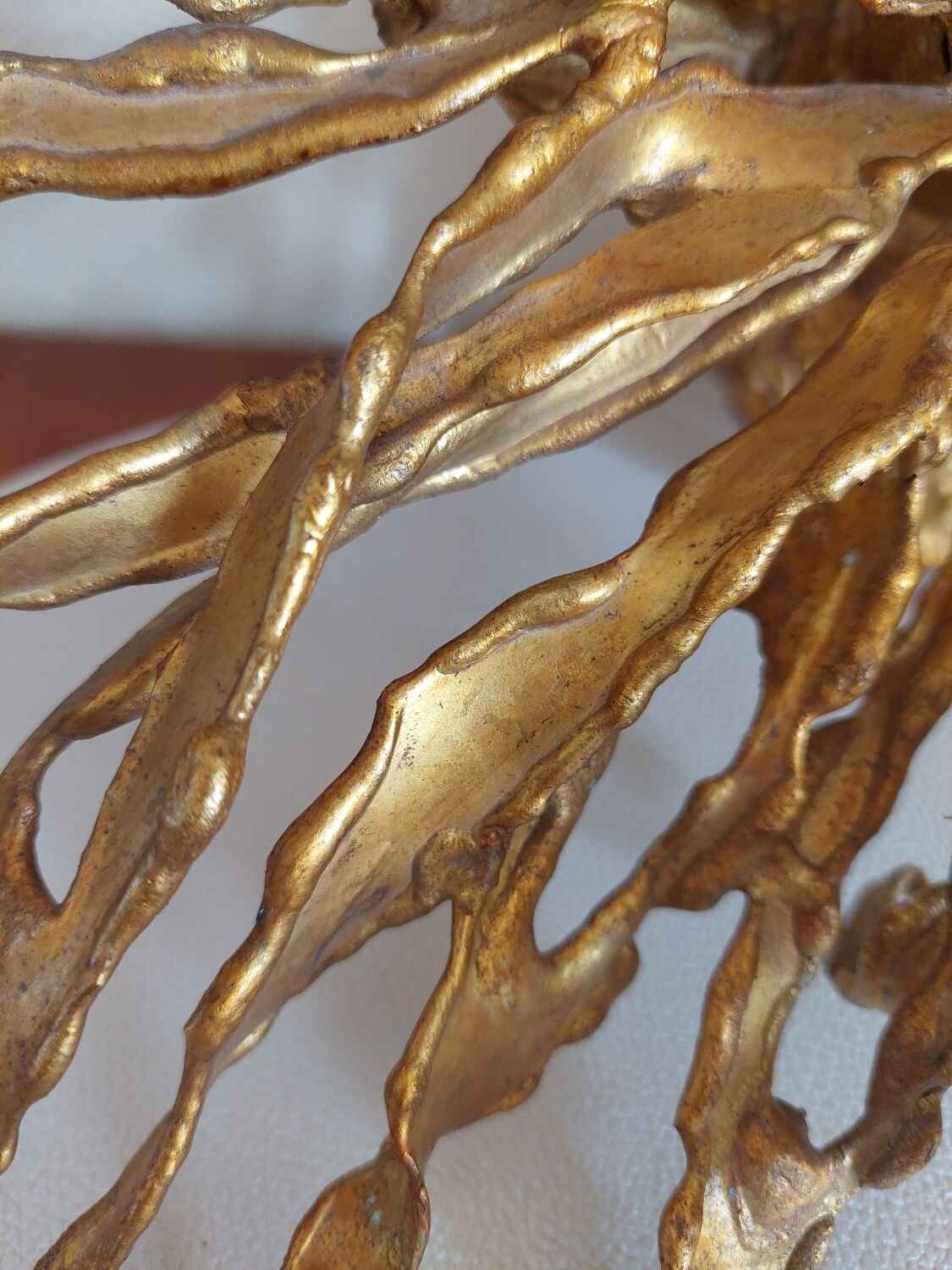 Pair of wall lamps signed moerenhout, belgium 1970s