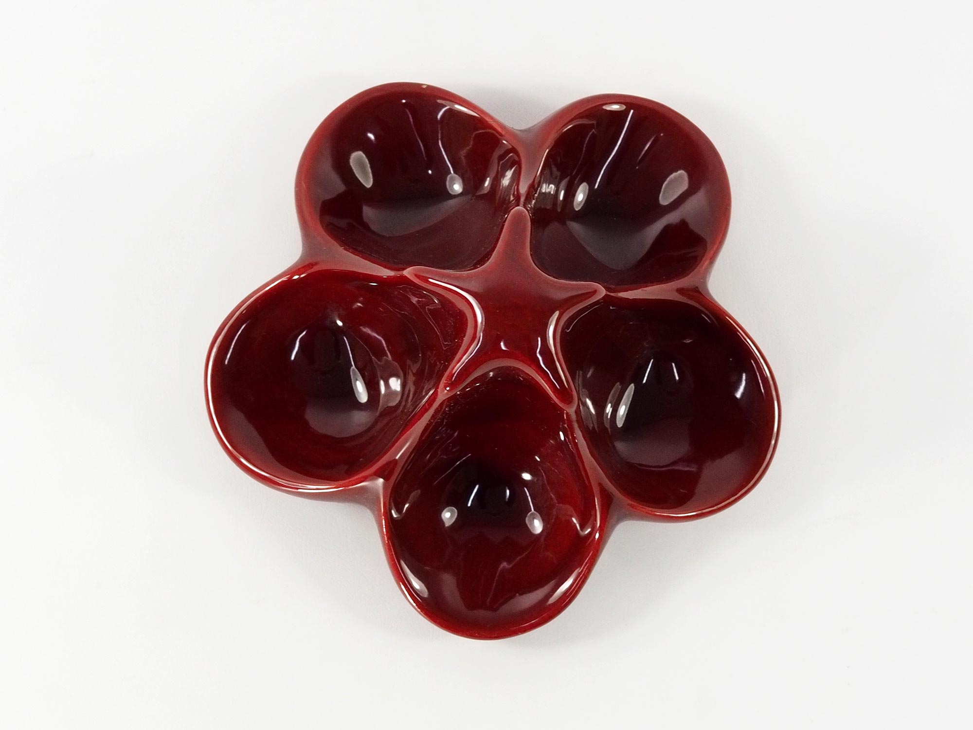 Art deco pipe door in french faience lmb paris, 1930s