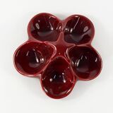 Art deco pipe door in french faience lmb paris, 1930s