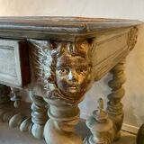 Table / office with 2 drawers. louis xiii style