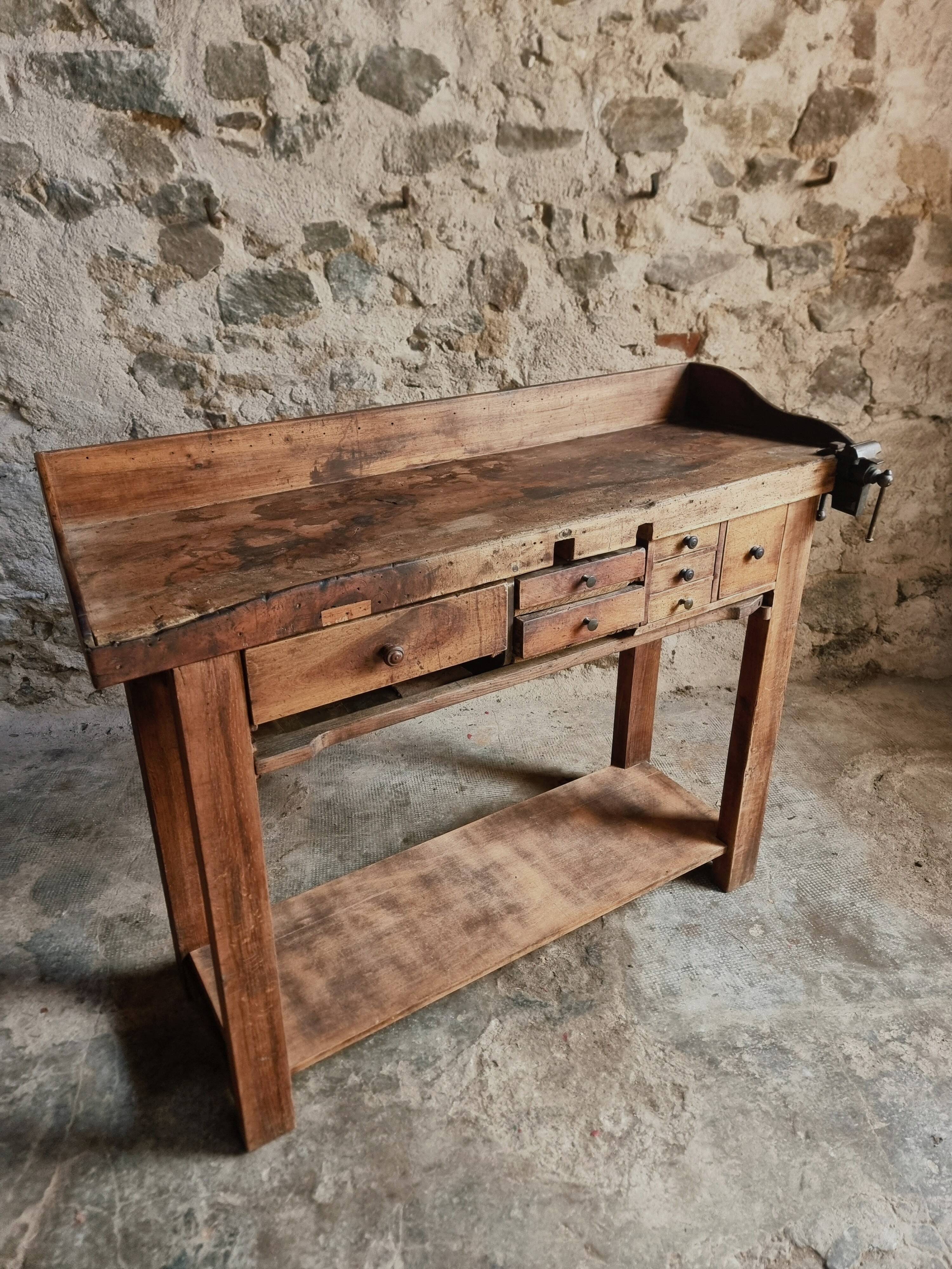 French watchmaker's workbench – around 1900–1920