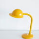 Vintage aluminor desk lamp 80 with metal yellow cap