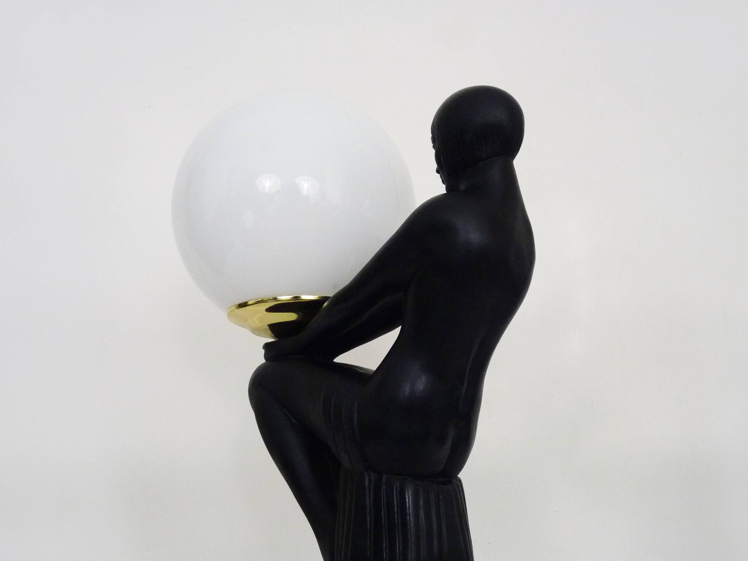 Art Deco Desk Lamp by Carlo Bartoli, 1970s