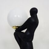 Art Deco Desk Lamp by Carlo Bartoli, 1970s