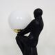 Art Deco Desk Lamp by Carlo Bartoli, 1970s