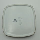 Plat en faience from Nils Thorsson's Baca series for Royal Copenhagen