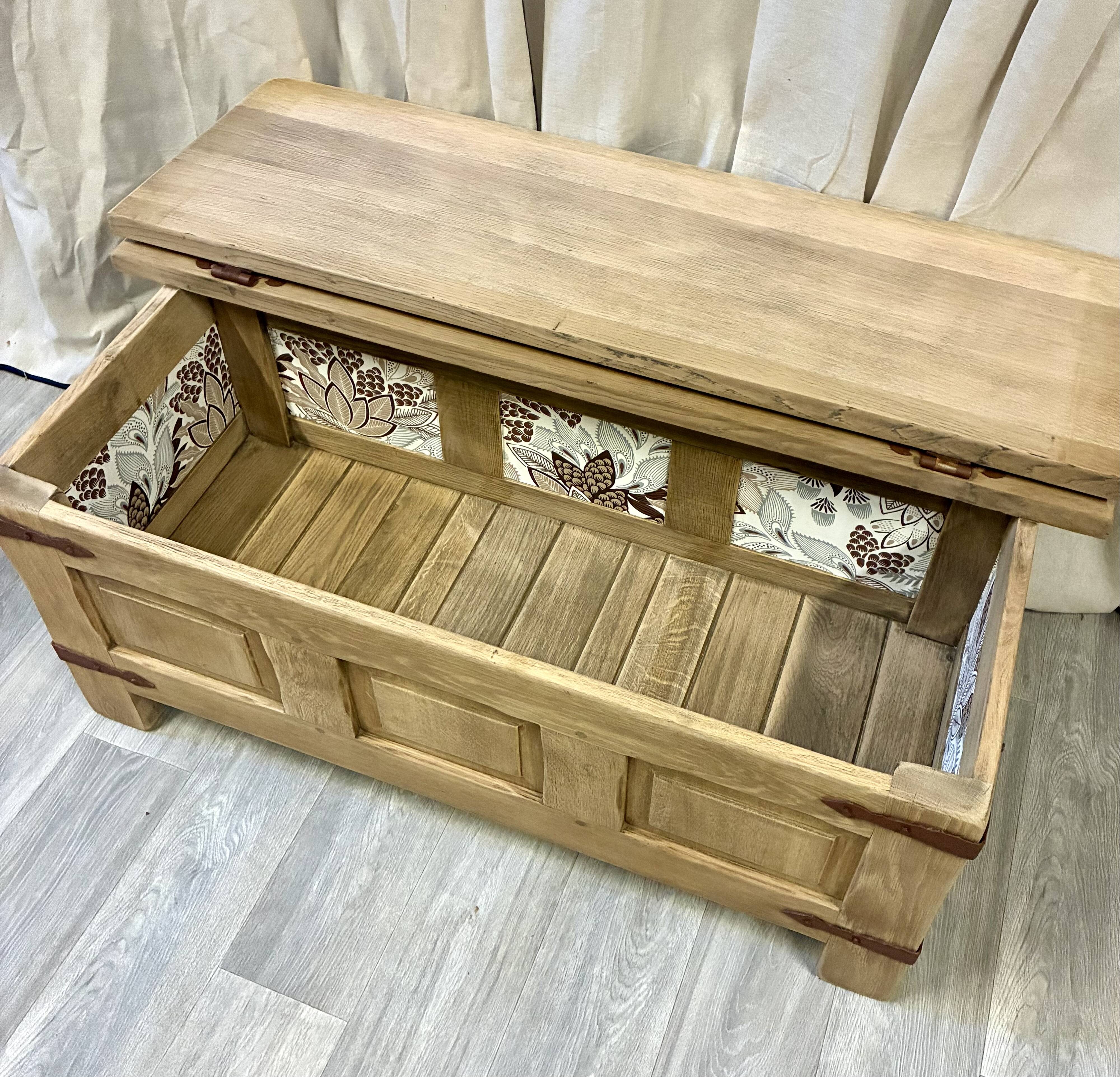 Coffre en bois