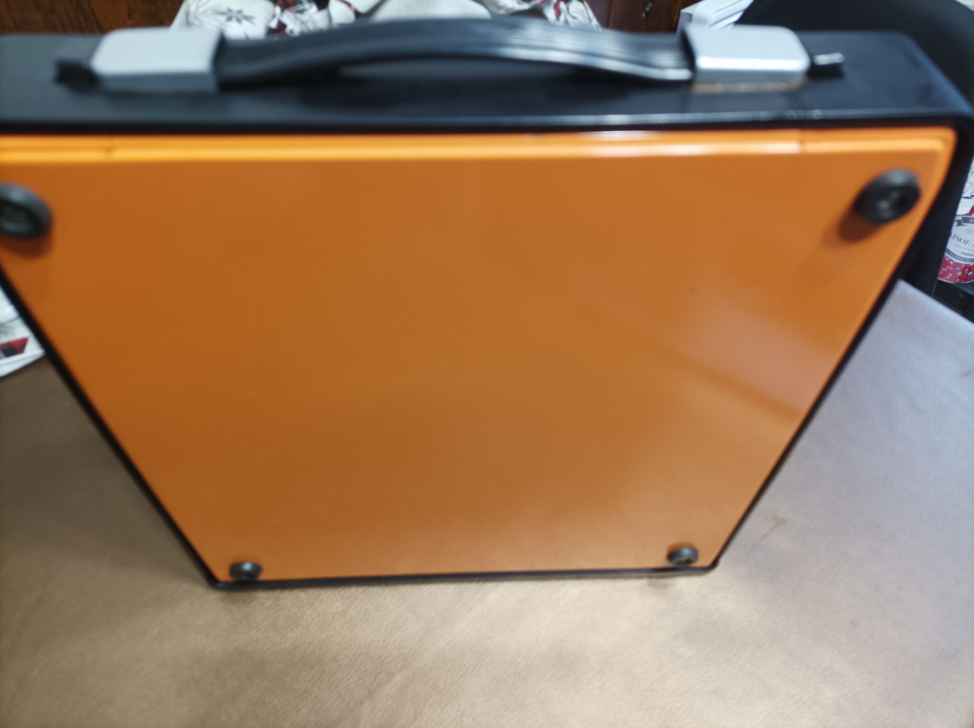 Silver Reed Silverette S Orange typewriter