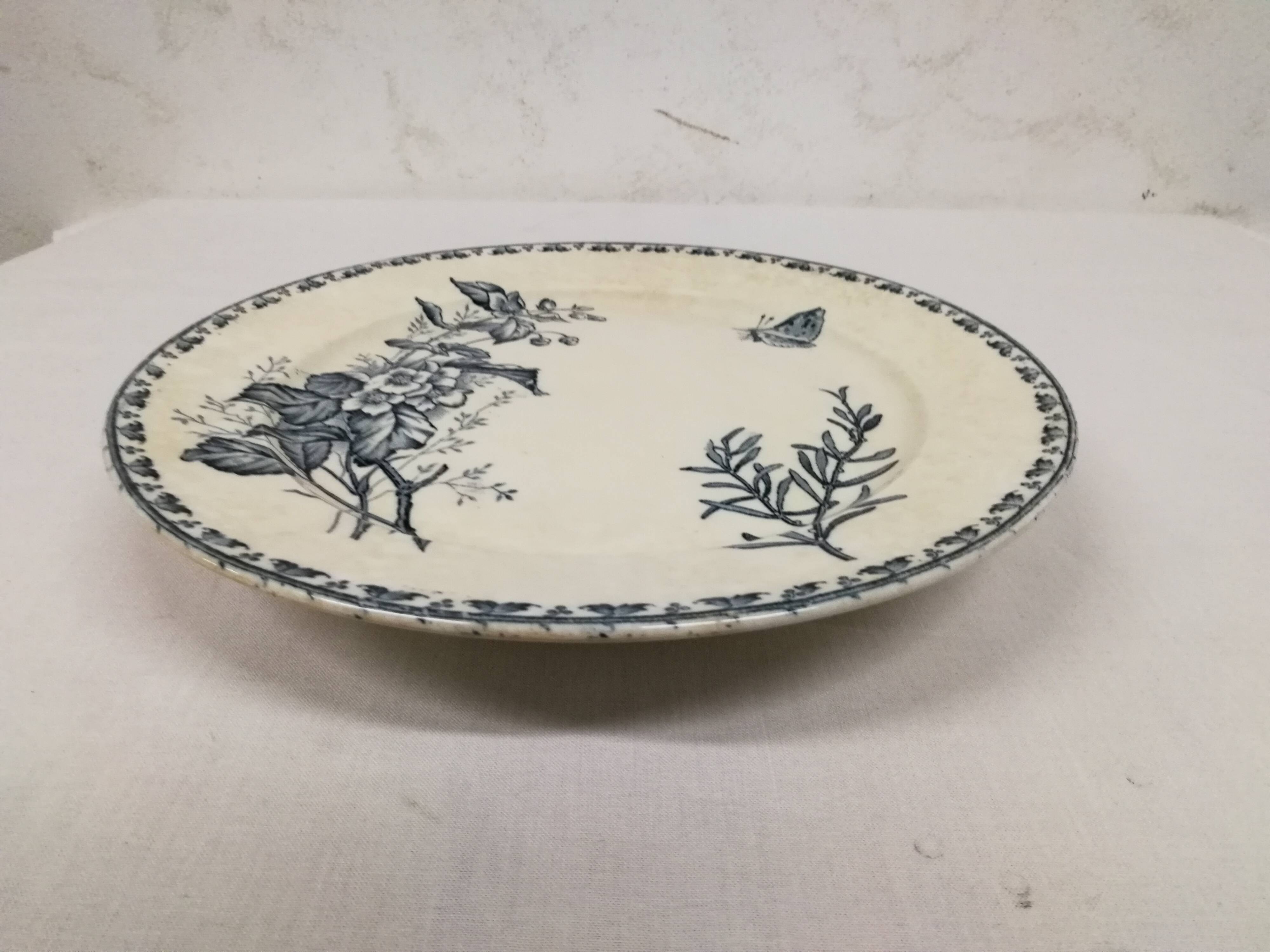 Pie dish, Terre De Fer compotier Carmen model