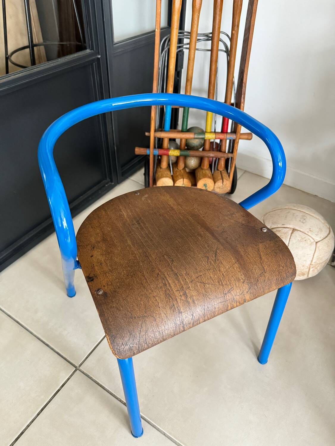 Vintage children's school chair