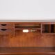Danish Teak Secretary Desk Model 37 by Arne Wahl Iversen for Vinde Mobelfabrik 1960.