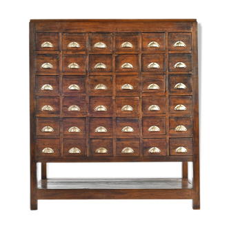 Apothecary furniture with 36 drawers