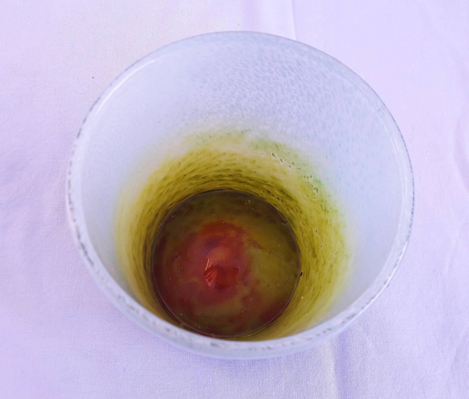 Scandinavian glass vase John Orwar Lake