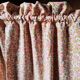 Very terracotta curtain