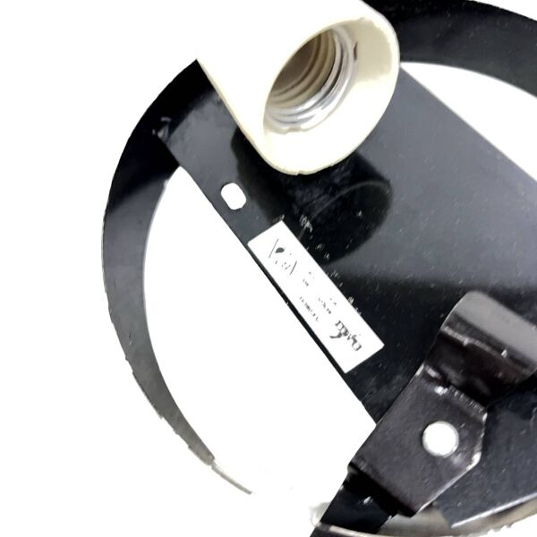 Lampe de plafond RZB – Allemagne, années 1970, verre opale, 22 cm, E27