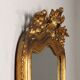 Eclectic antique mirror in gilded wood, Italy, 19th century