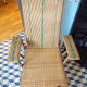 Chaise longue 1930 en rotin