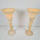 Lampes de table en albâtre vintage en marbre, années 1970, ensemble de 2