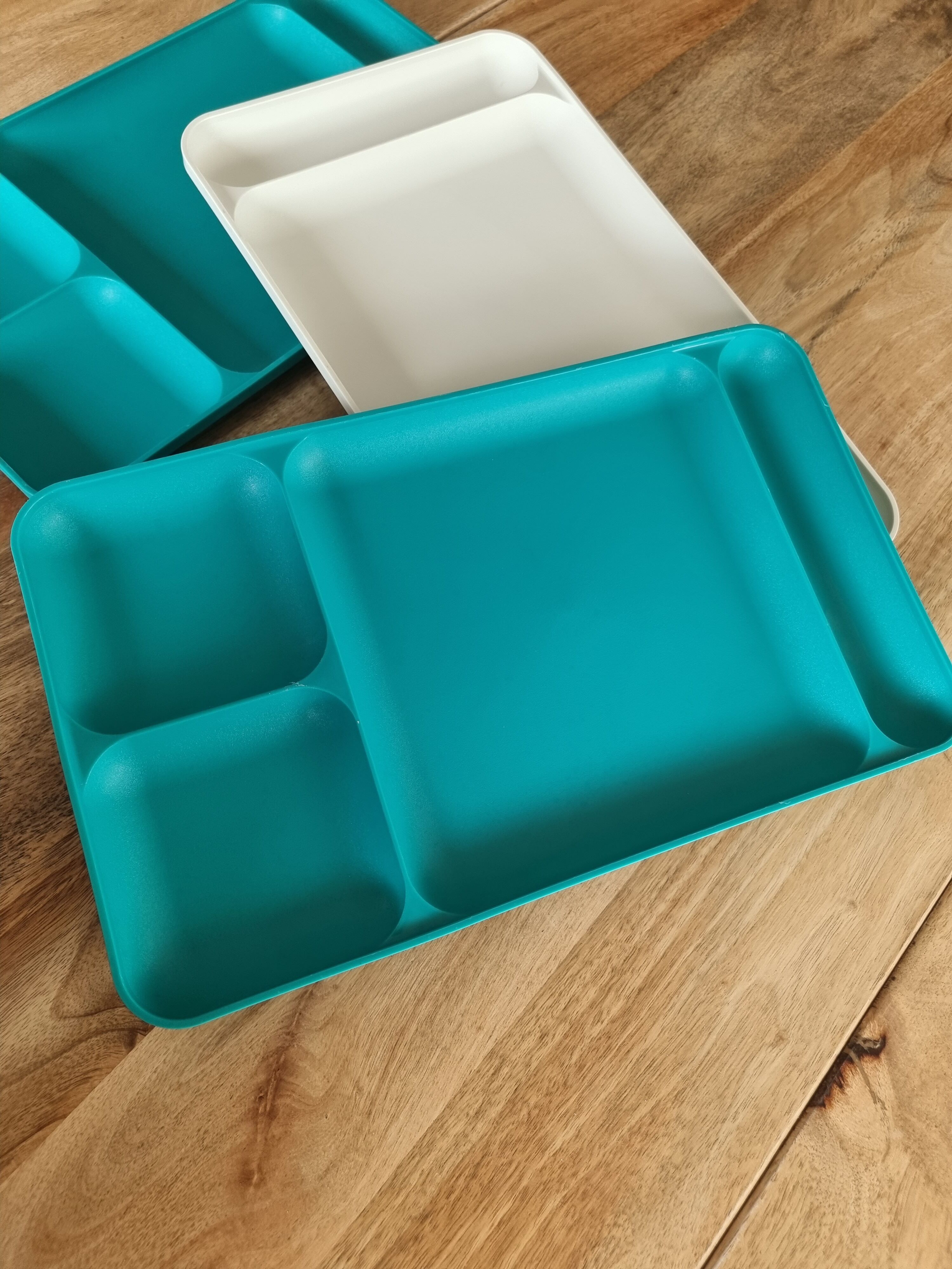 Vintage Tupperware meal tray