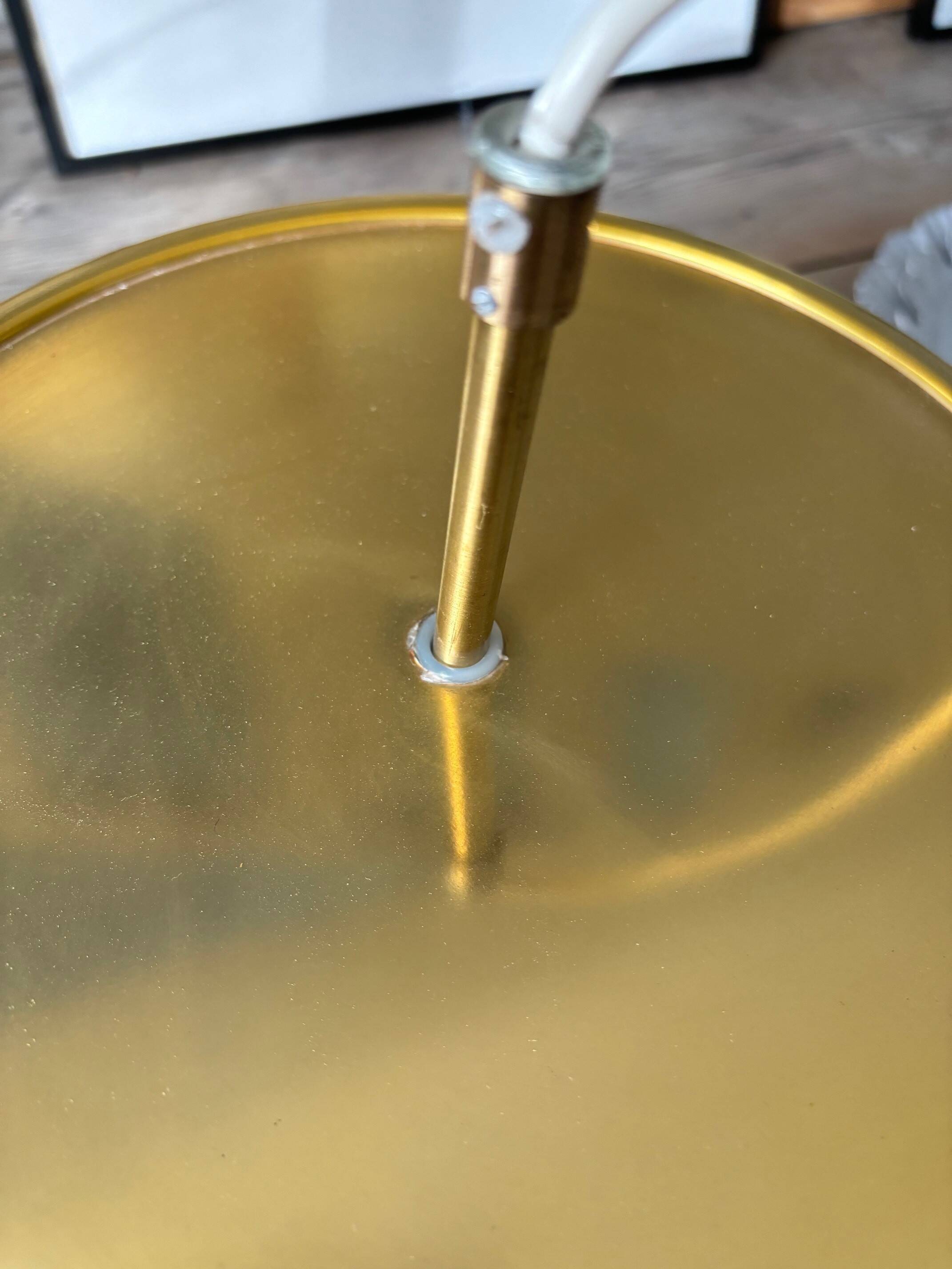 Falkenbergs gold metal suspension - Sweden 70s/80s